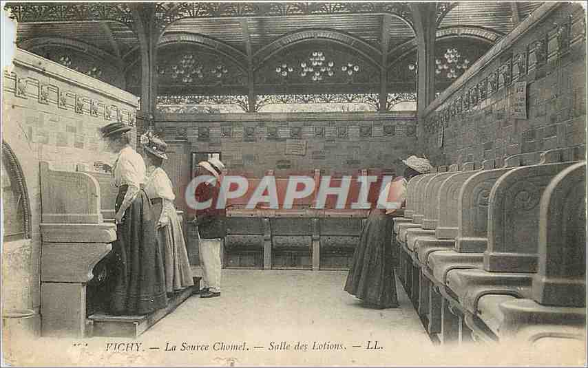 CPA VICHY  La Source Chomel - Salle des Lotions