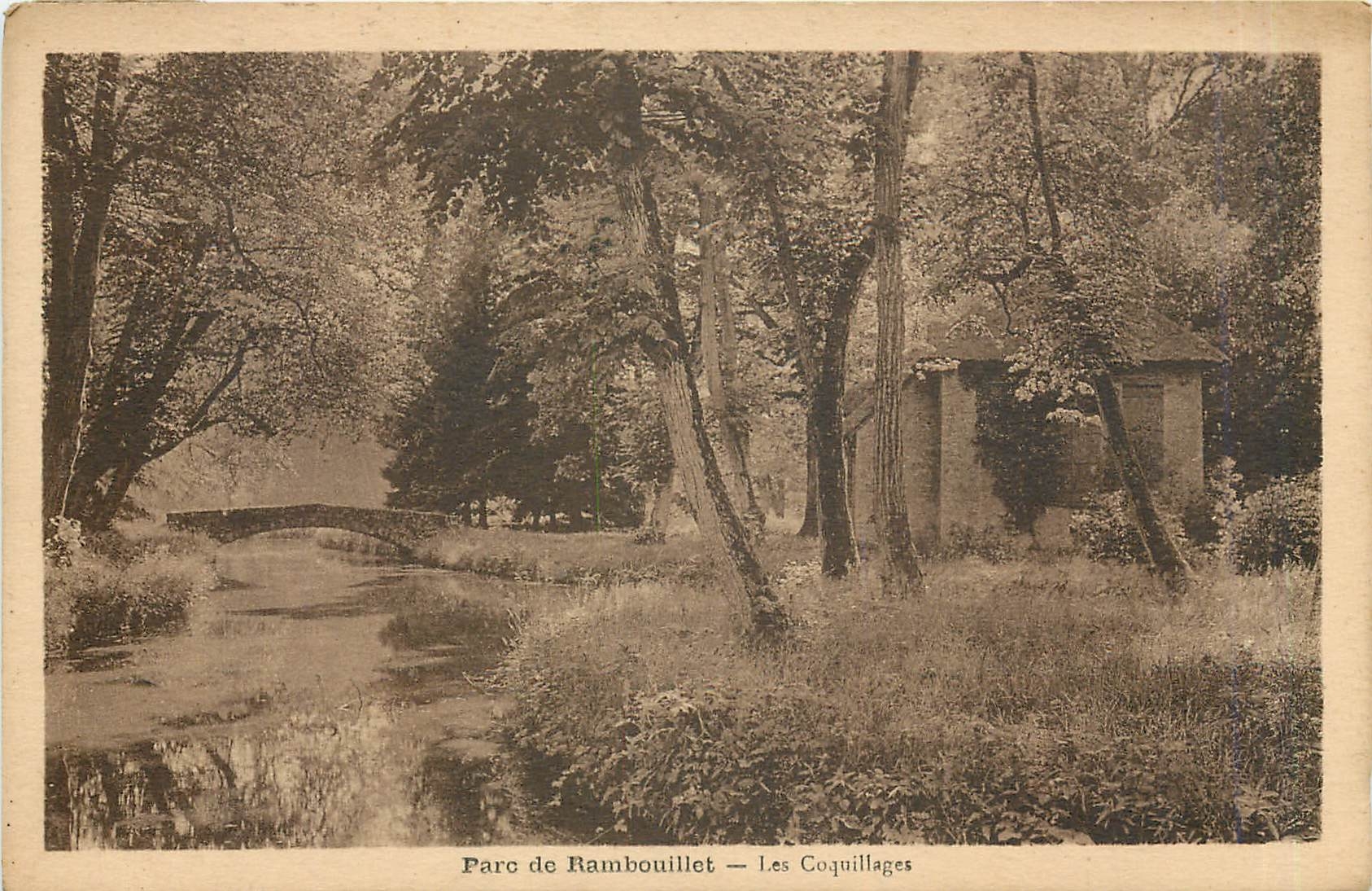 CPA Parc de Rambouillet - Les Coquillages