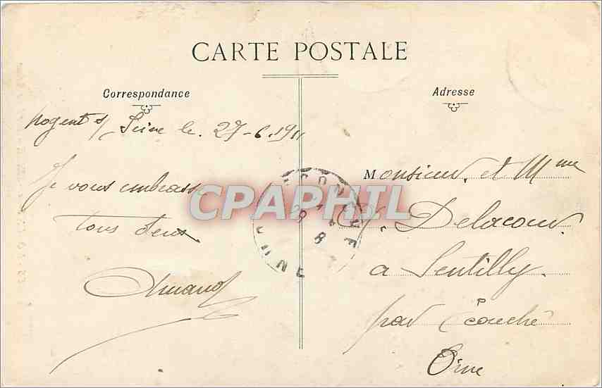 CPA NOGENT-sur-SEINE - Bord de Seine — Back