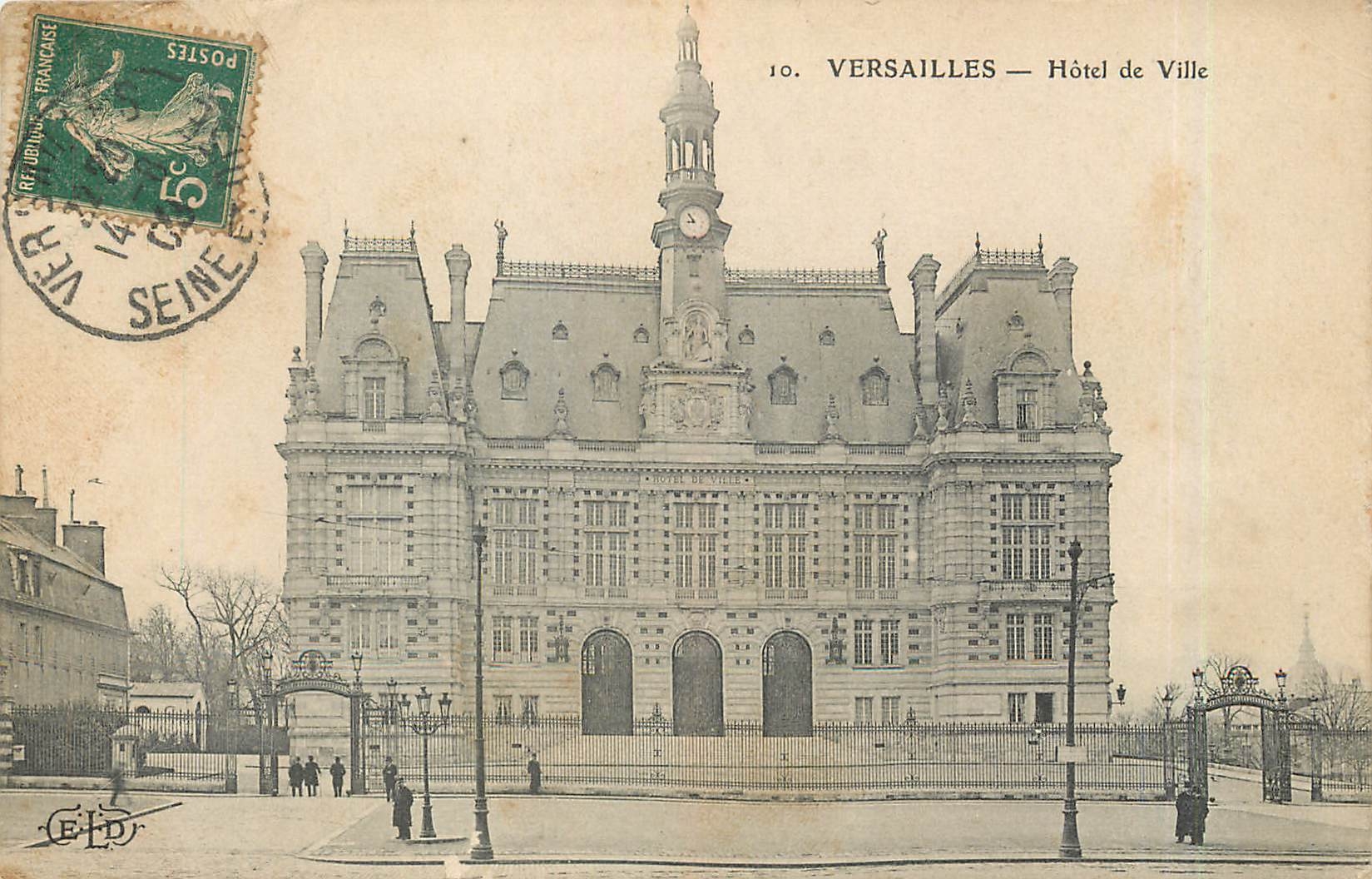 CPA VERSAILLES - Hotel de Ville