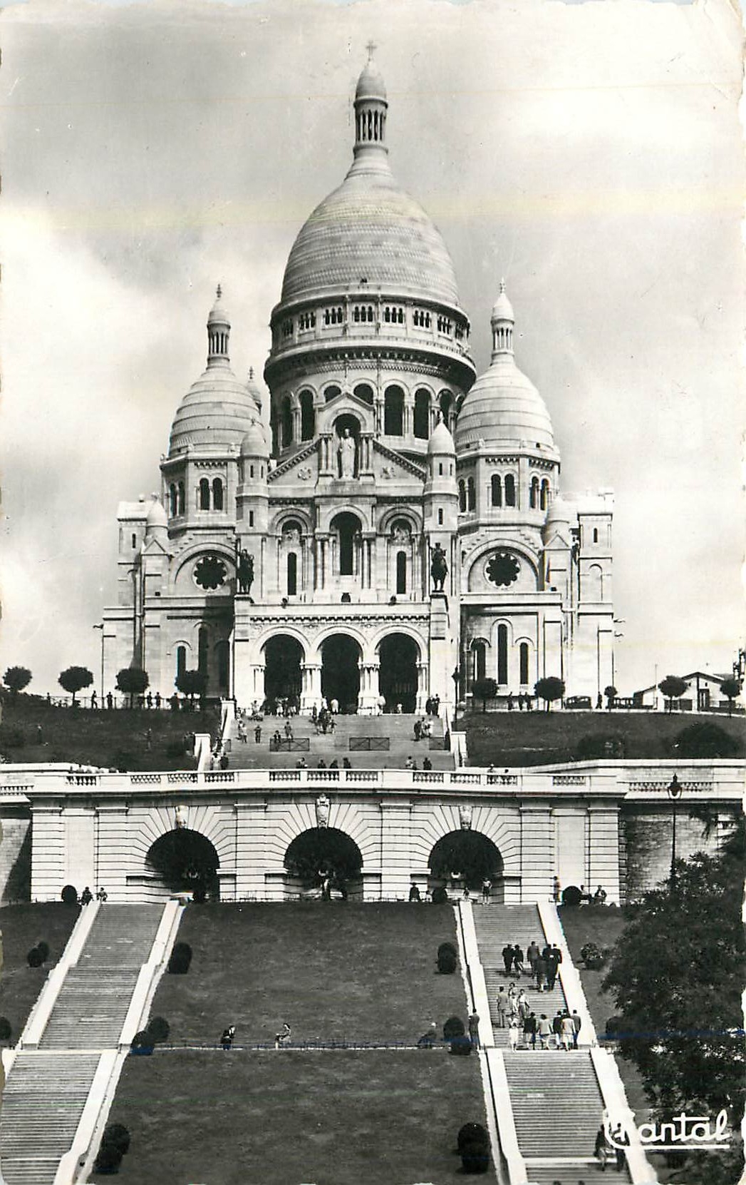 CPA PARIS Basilique du sacre Cœur