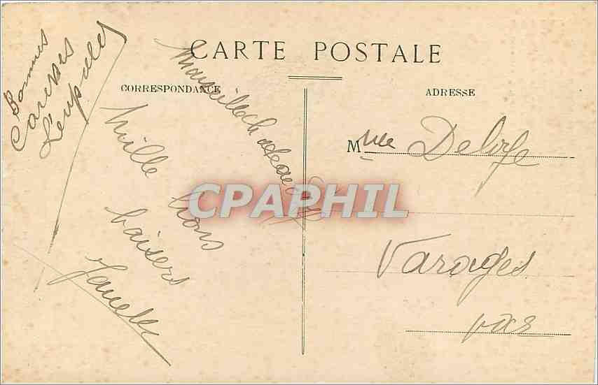 CPA Collection du Château d'If - LE MASQUE DE FER — Verso