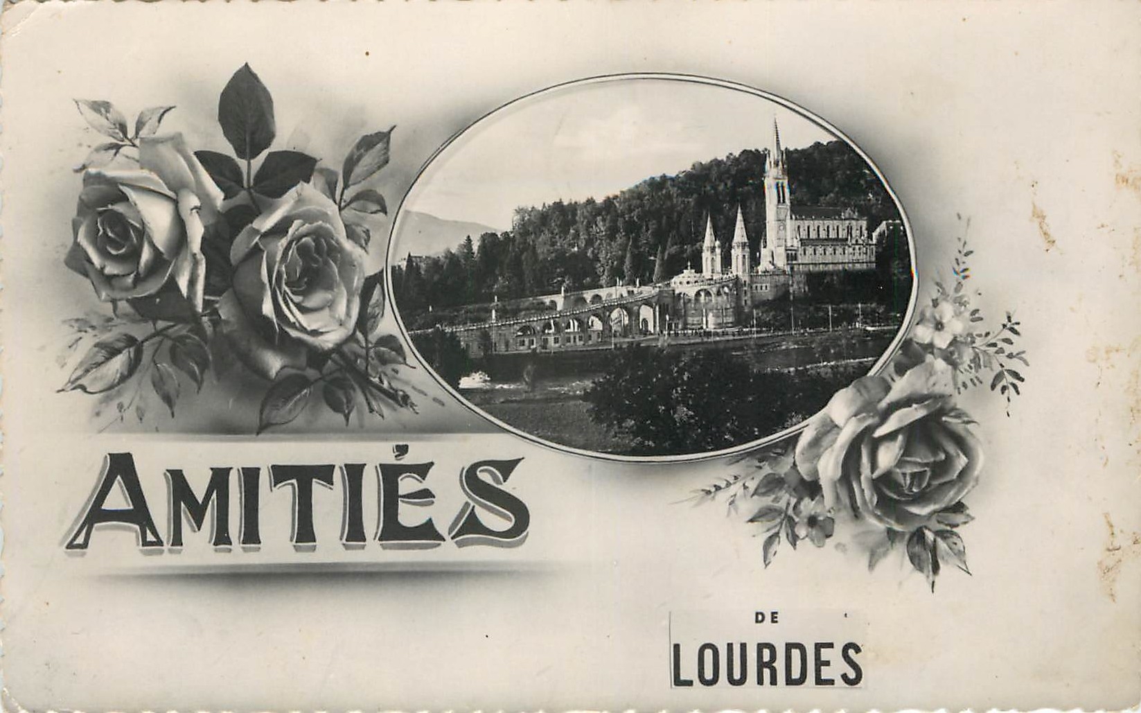 CPA AMITIES DE LOURDES
