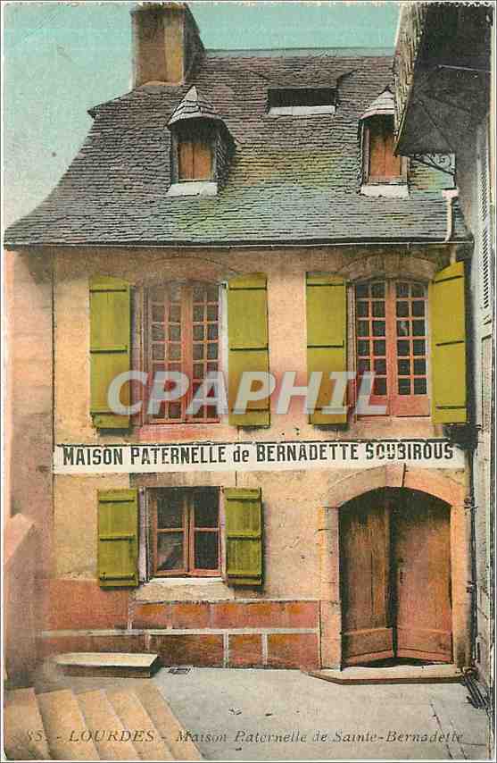 CPA LOURDES - Maison Paternelle de Sainte-Bernadette