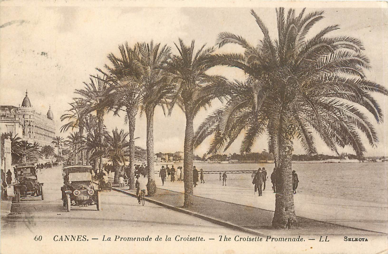 CPA CANNES - La Promenade de la Croisette