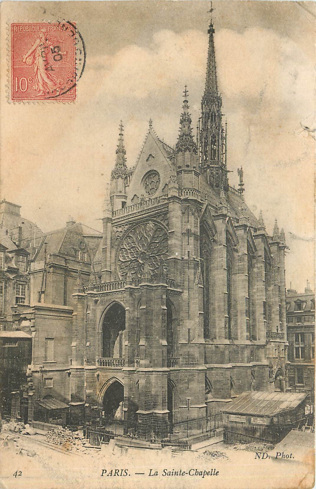 CPA PARIS - La Sainte-Chapelle
