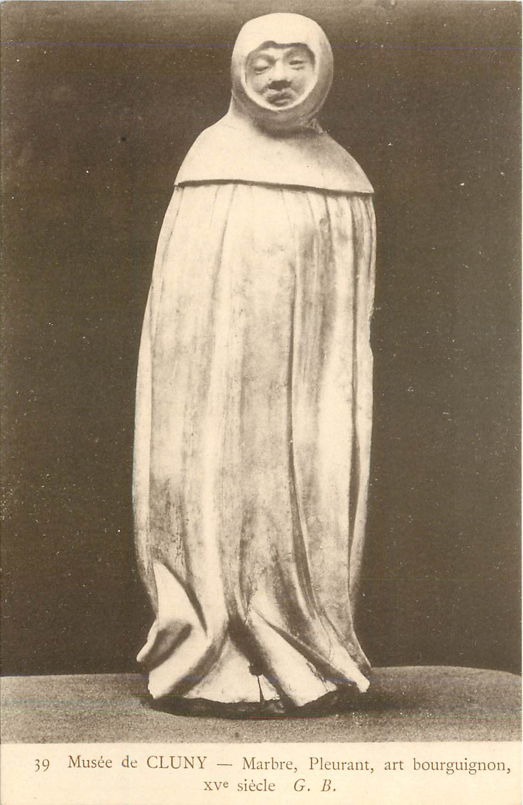 CPA Musée de Cluny - Marbre Pleurant  art bourguignon