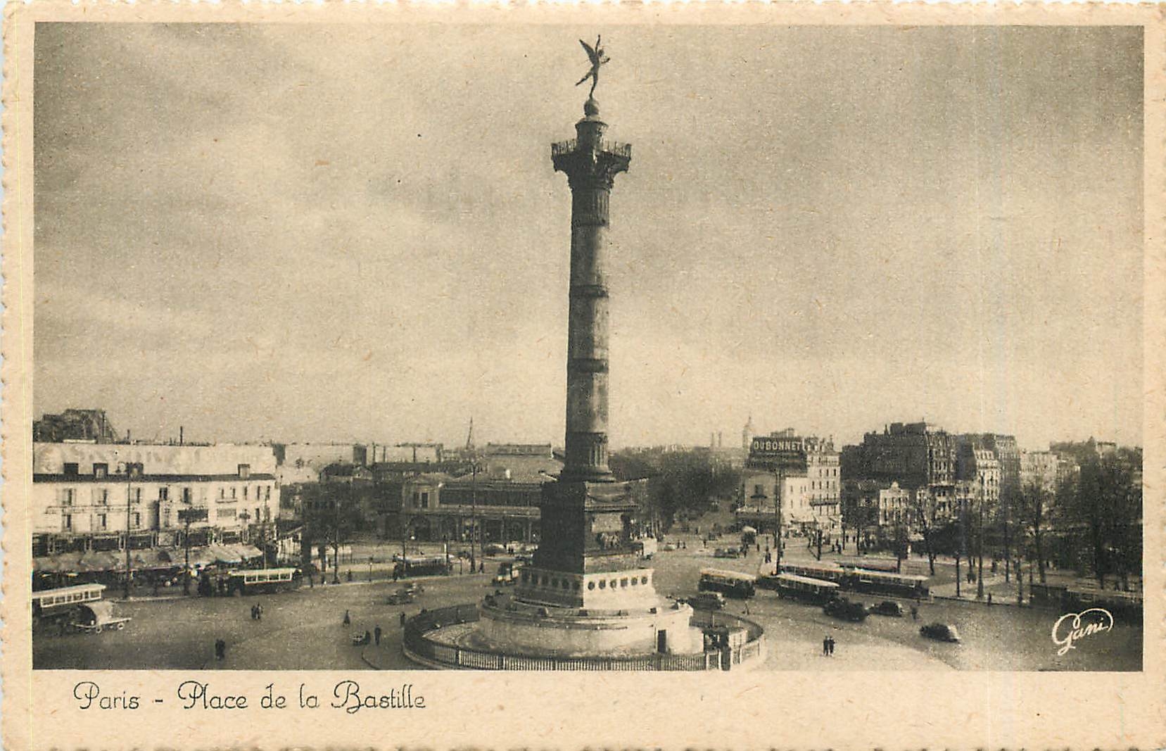 CPA PARIS Place de la Bastille