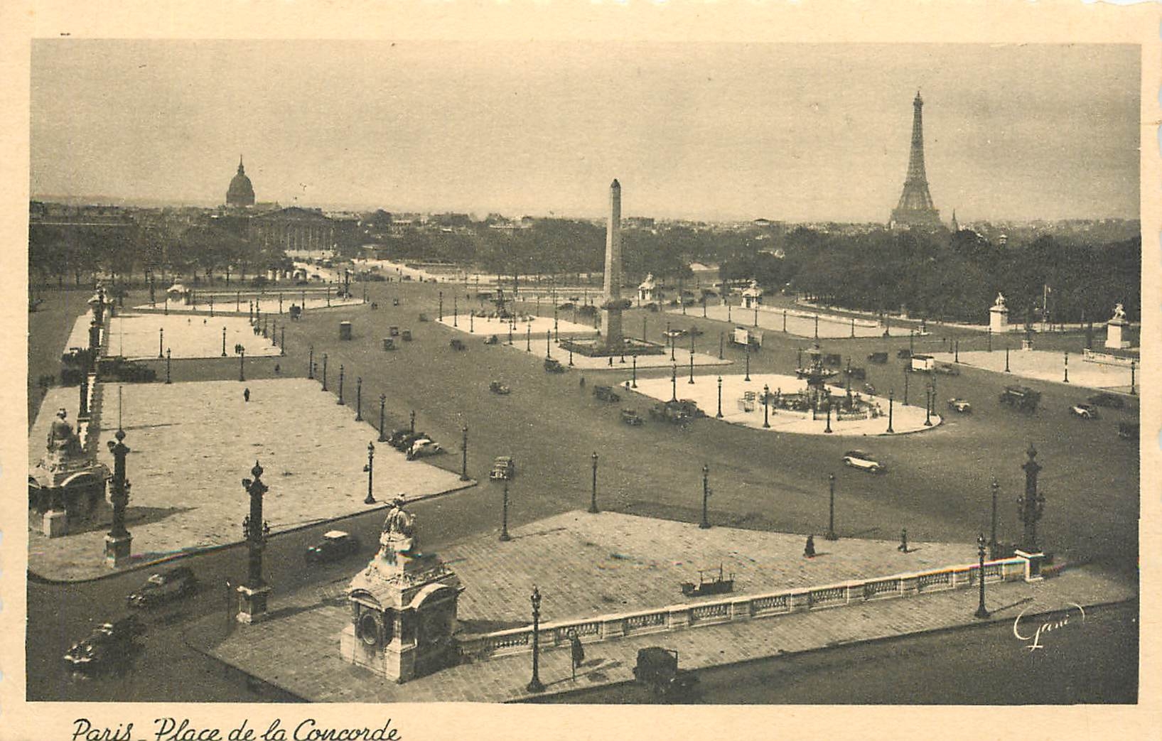 CPA PARIS Place de la Concorde