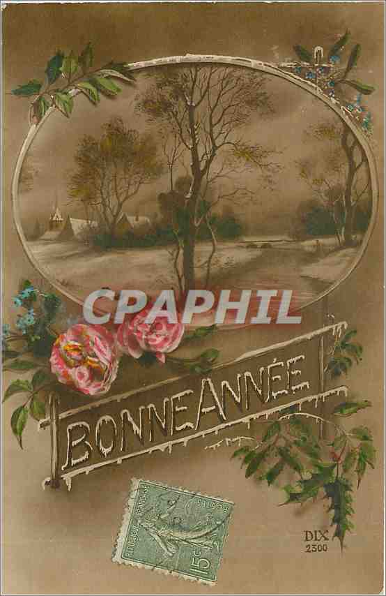 CPA Bonne Année