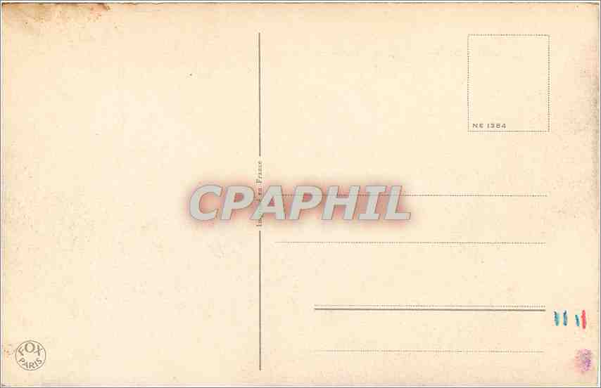 CPA PARIS - La Basilique du Sacré-Cœur — Rückseite