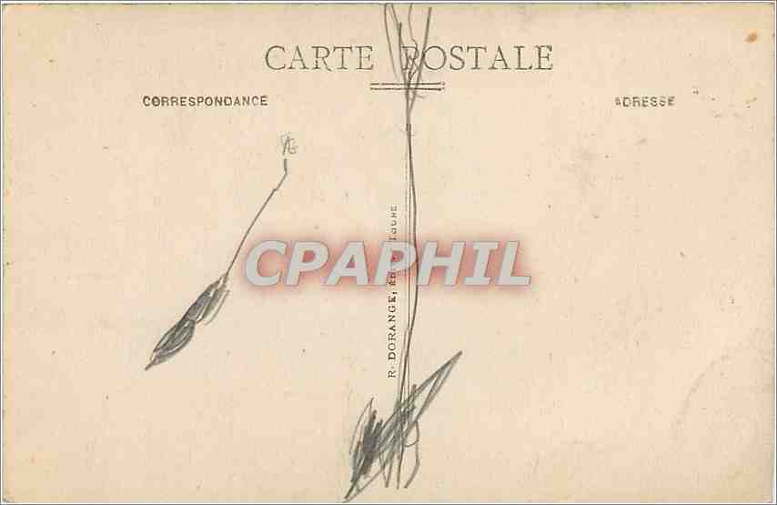 CPA CHENONCEAUX - Le Château - Les Trois grâce — Rückseite