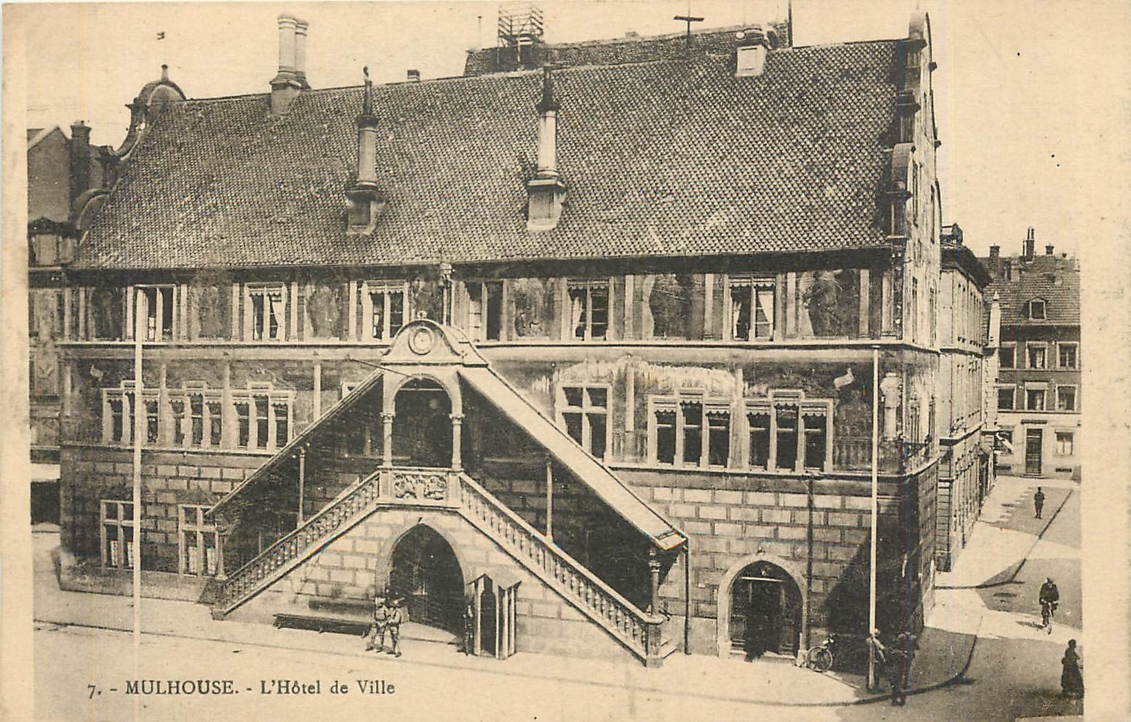 Mulhouse - L'Hôtel de Ville — éditeur Berberet, n°7