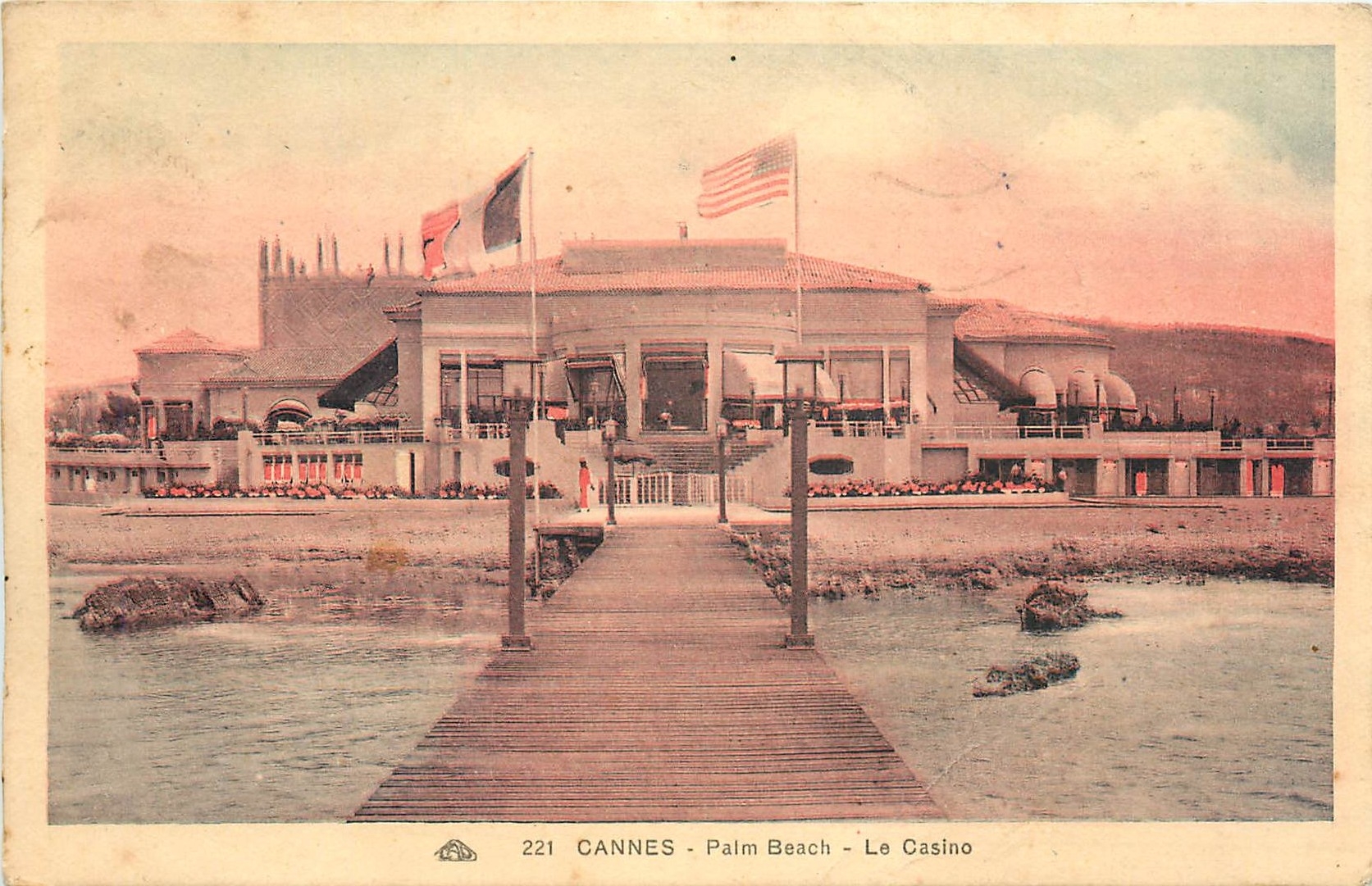 CPA CANNES - Palm Beach - Le Casino