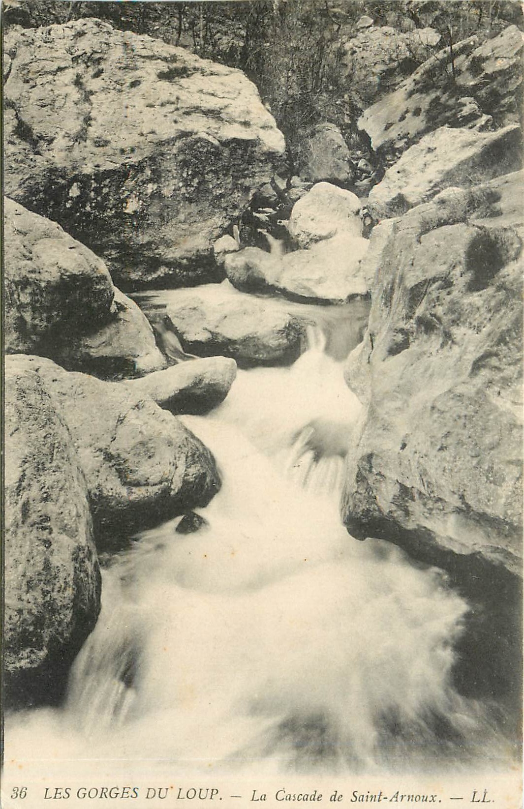 CPA LES GORGES DU LOUP - La Cascade de Saint-Arnoux