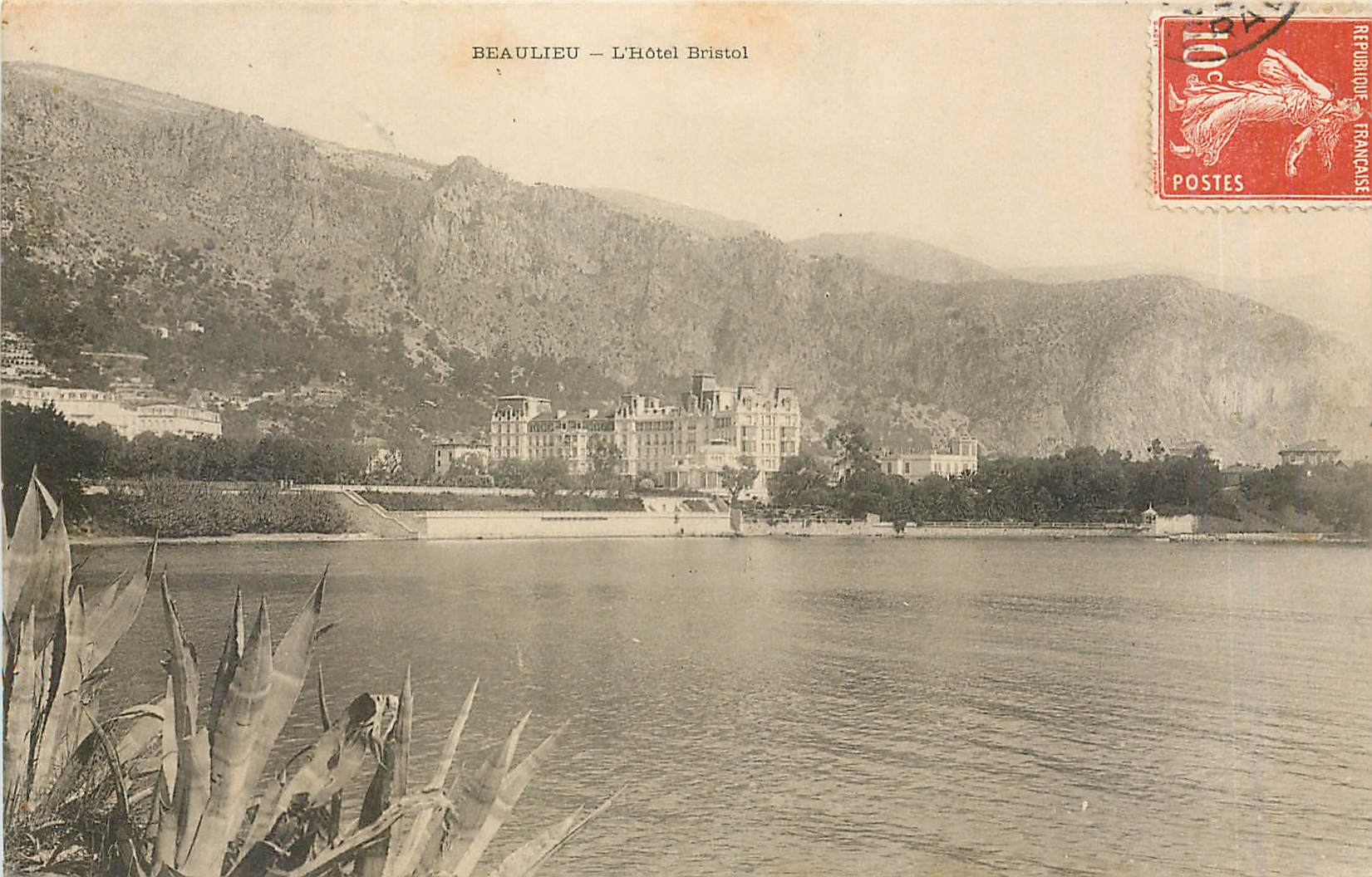 CPA BEAULIEU - L'Hotel Bristol