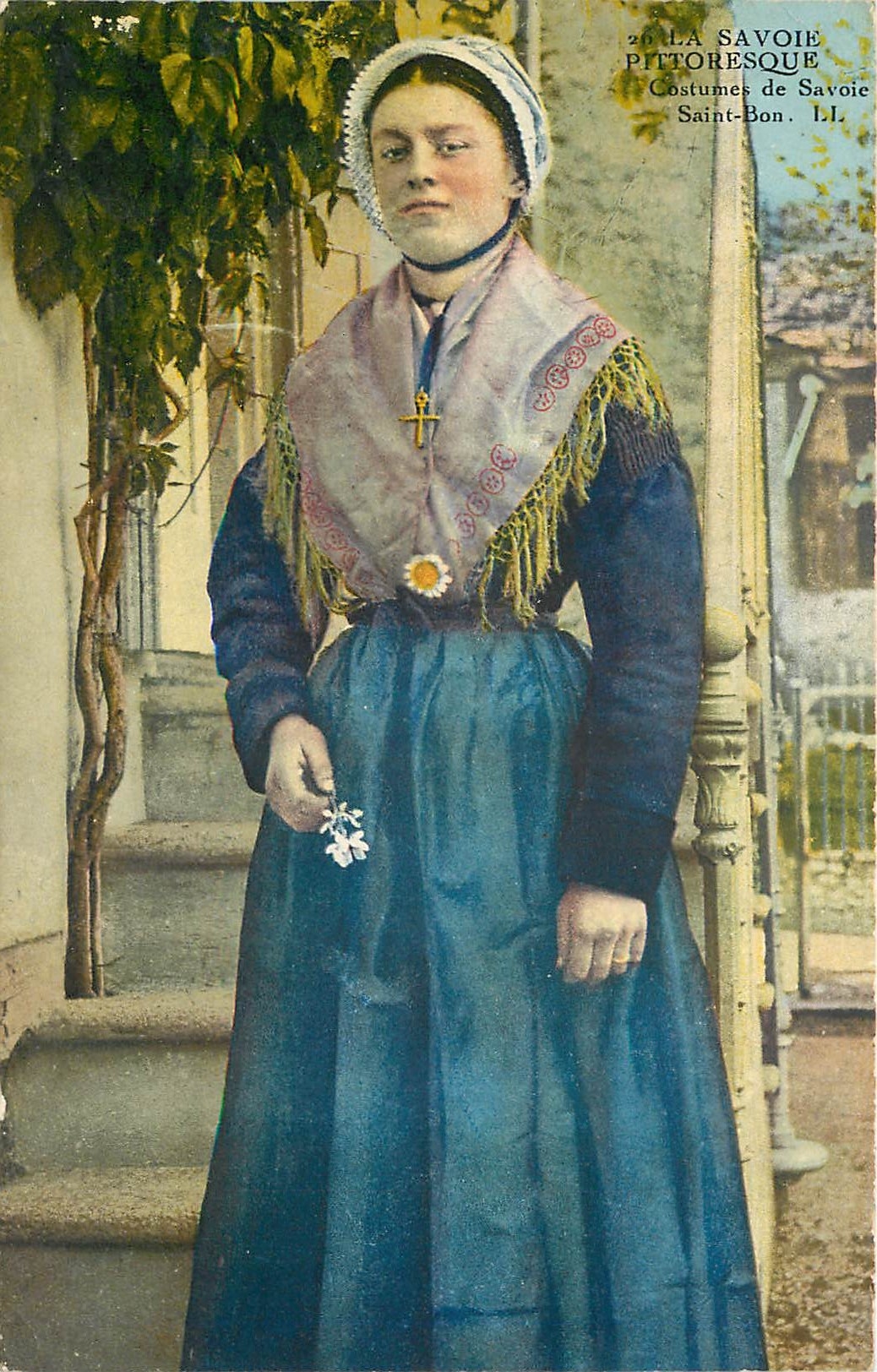 CPA Costume de Savoie Saint-Bon Folklore