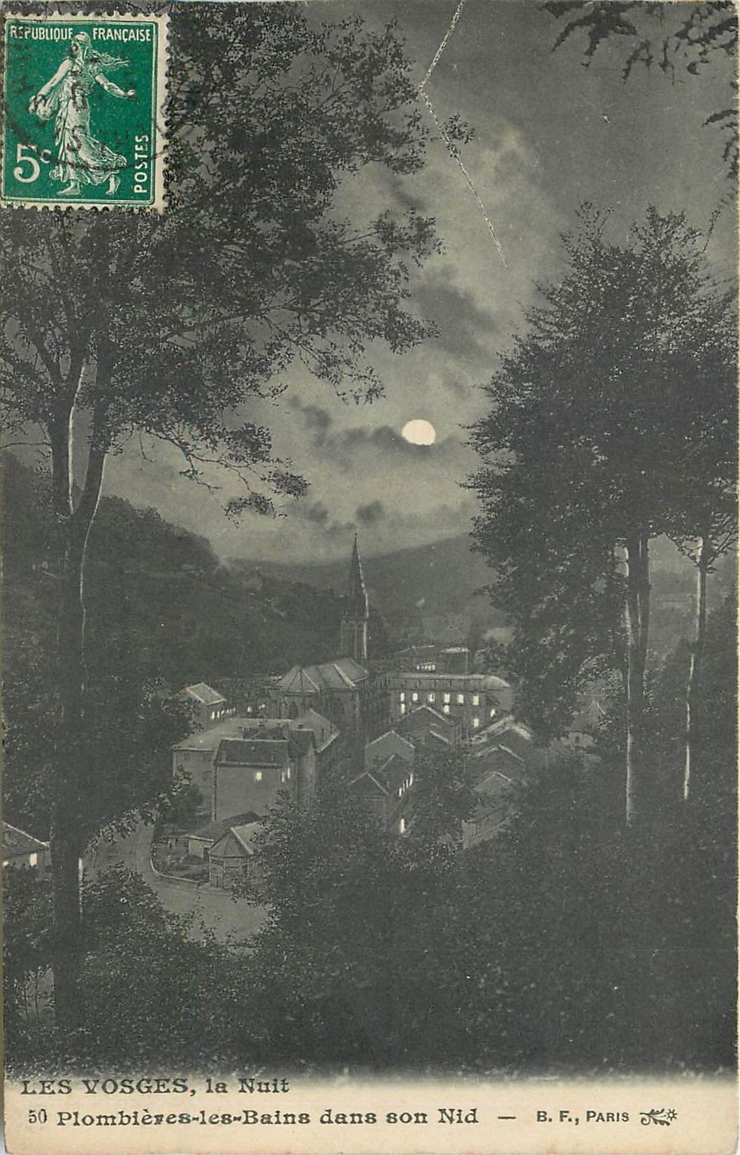 CPA Plombières-les-Bains dans son nid