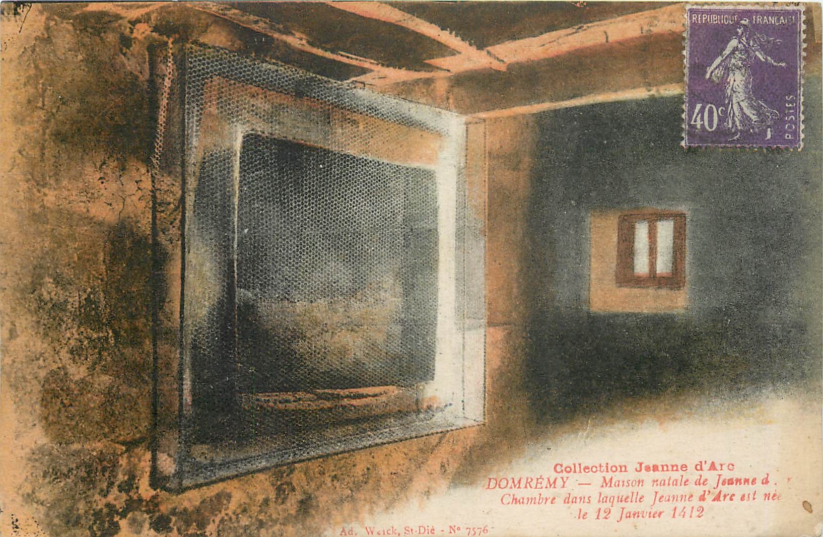 CPA DOMREMY - Maison natale de Jeanne d'Arc