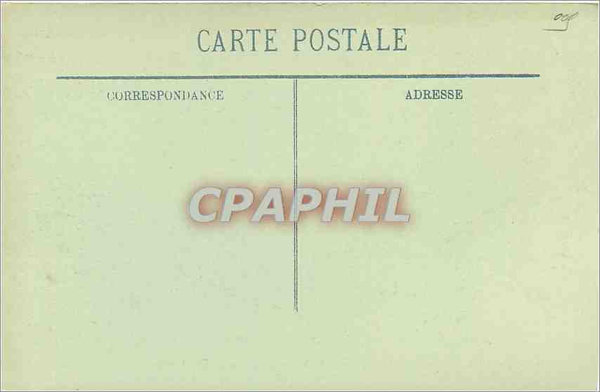 CPA Le Crime de Reims Rue Trudaine — Verso