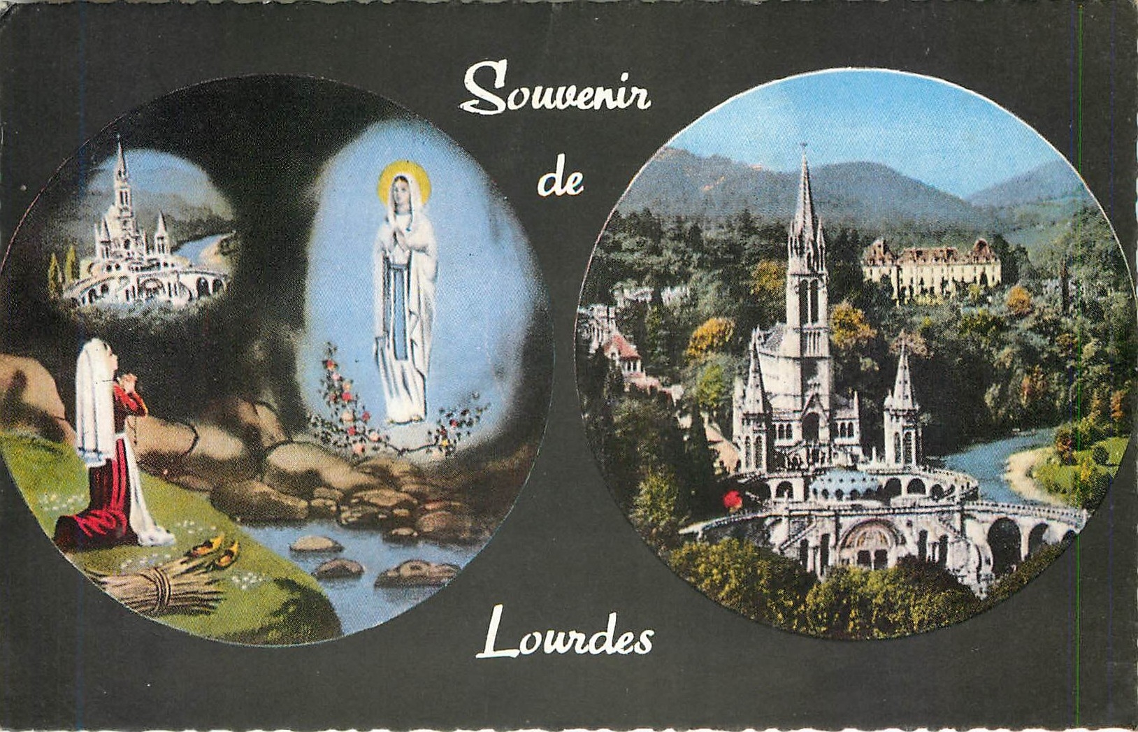 CPA Souvenir de Lourdes