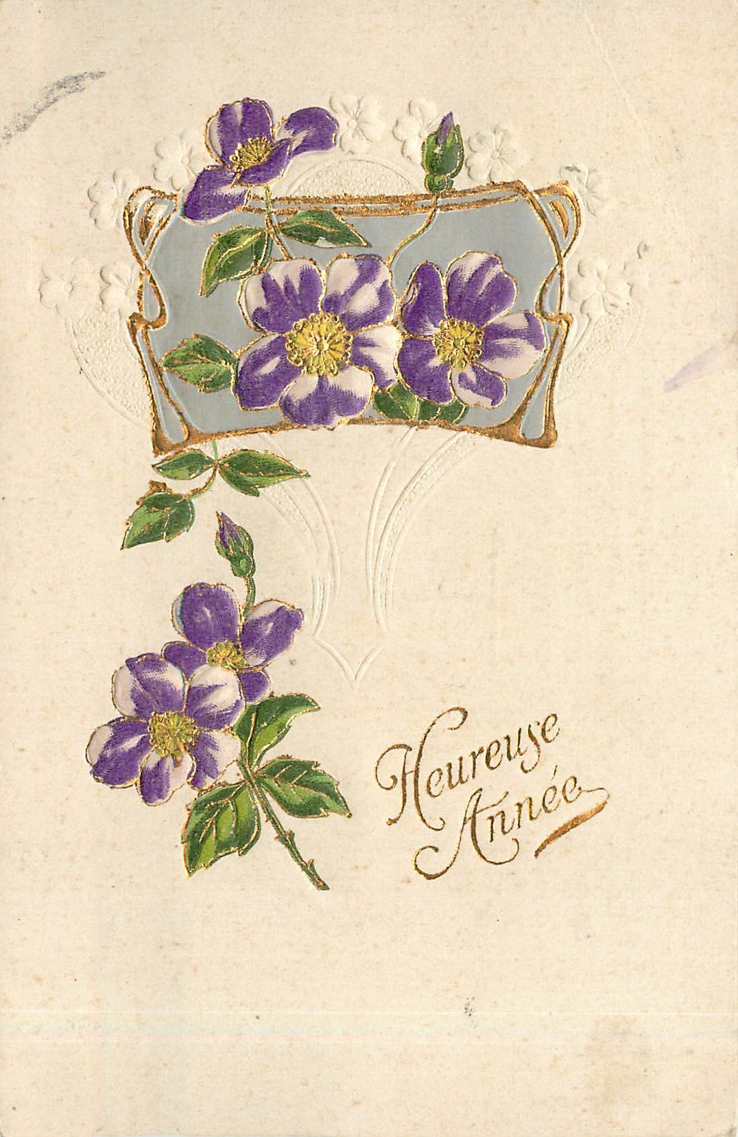 CPA Heureuse Année