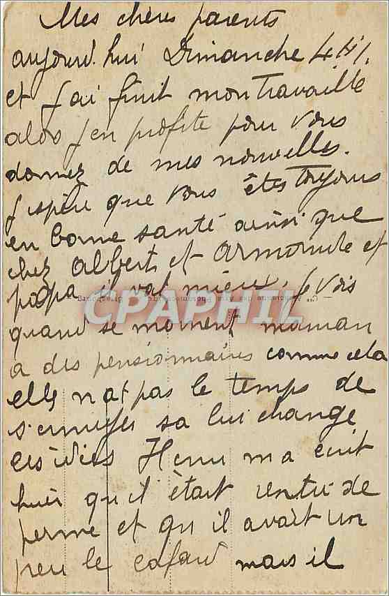 CPA LE TOUQUET-PARIS-PLAGE - Vue générale — Verso