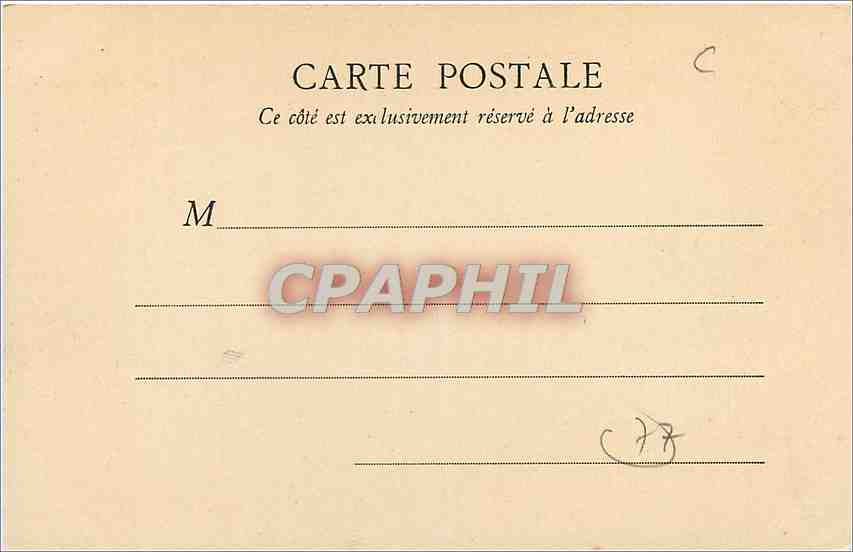 Fontainebleau — Vue prise de la Croix du Calvaire — E. E. Paris, n° 207 — Reverso