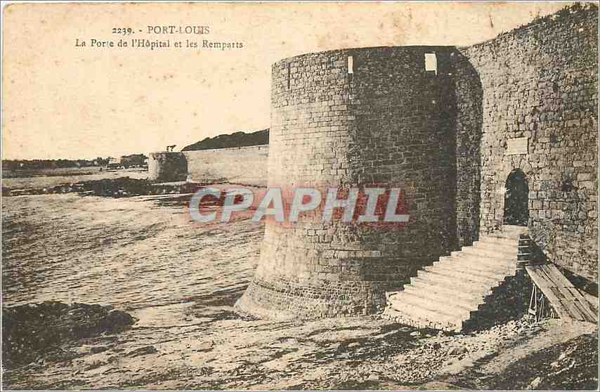 Port-Louis — La Porte de l'Hôpital et les Remparts — Laurent-Nel, Rennes