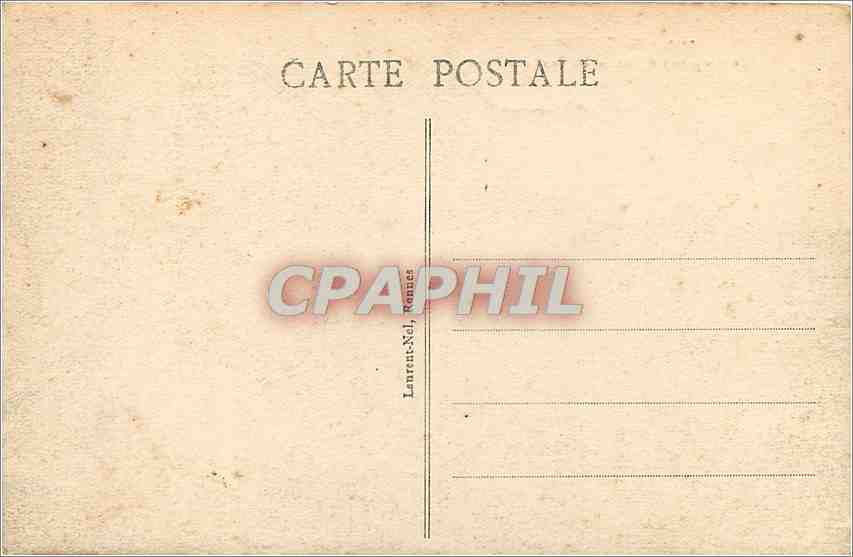 Port-Louis — La Porte de l'Hôpital et les Remparts — Laurent-Nel, Rennes — Rückseite