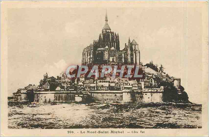 CPA Me Mont Saint-Michel Côté Est