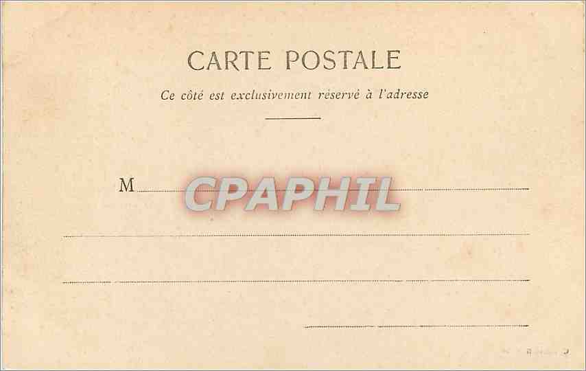 CPA St MALO - Les Vagues battant les remparts — Rückseite