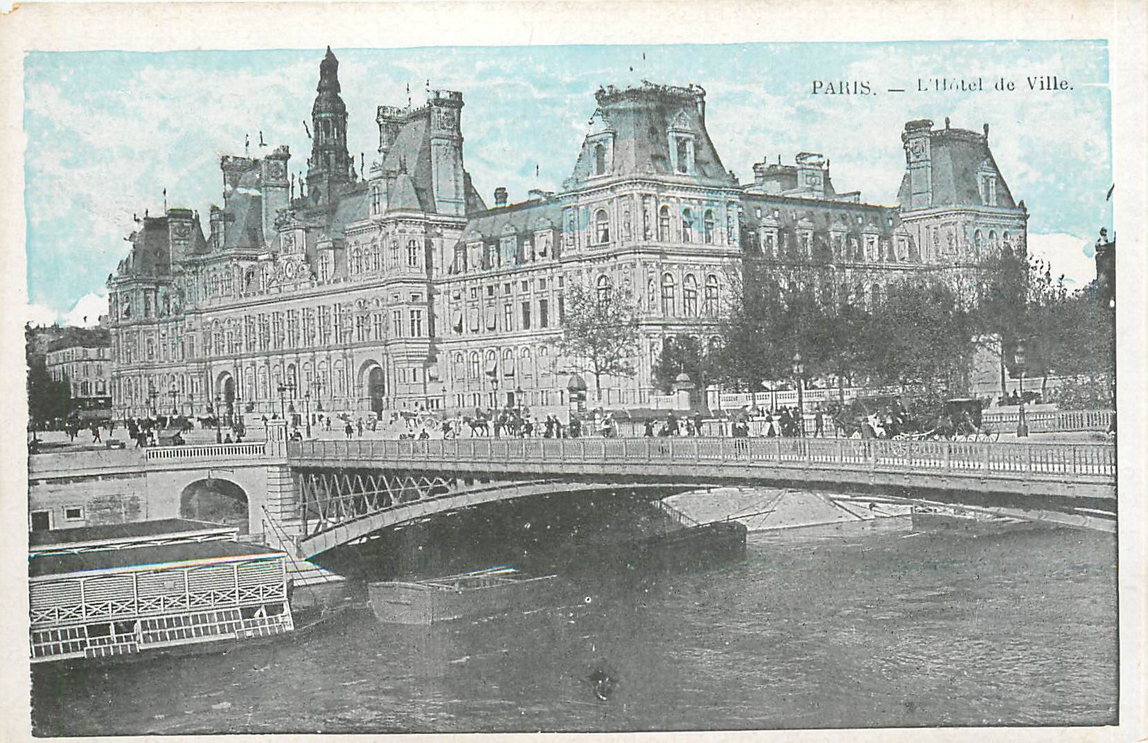CPA PARIS - L'Hotel de Ville