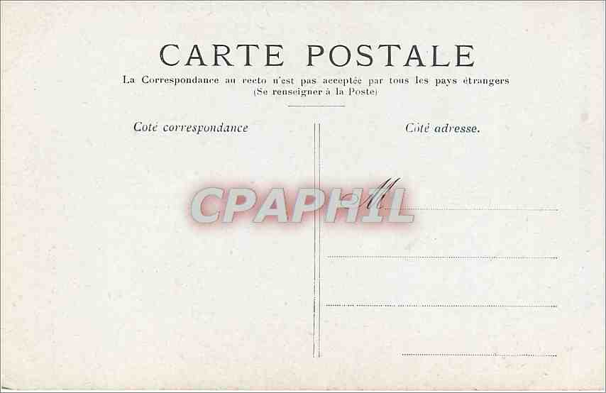 CPA PARIS - Notre Dame — Verso