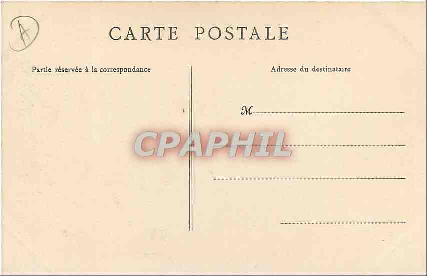 CPA PARIS - Lac et Rocher des Buttes-Chaumont — Rückseite
