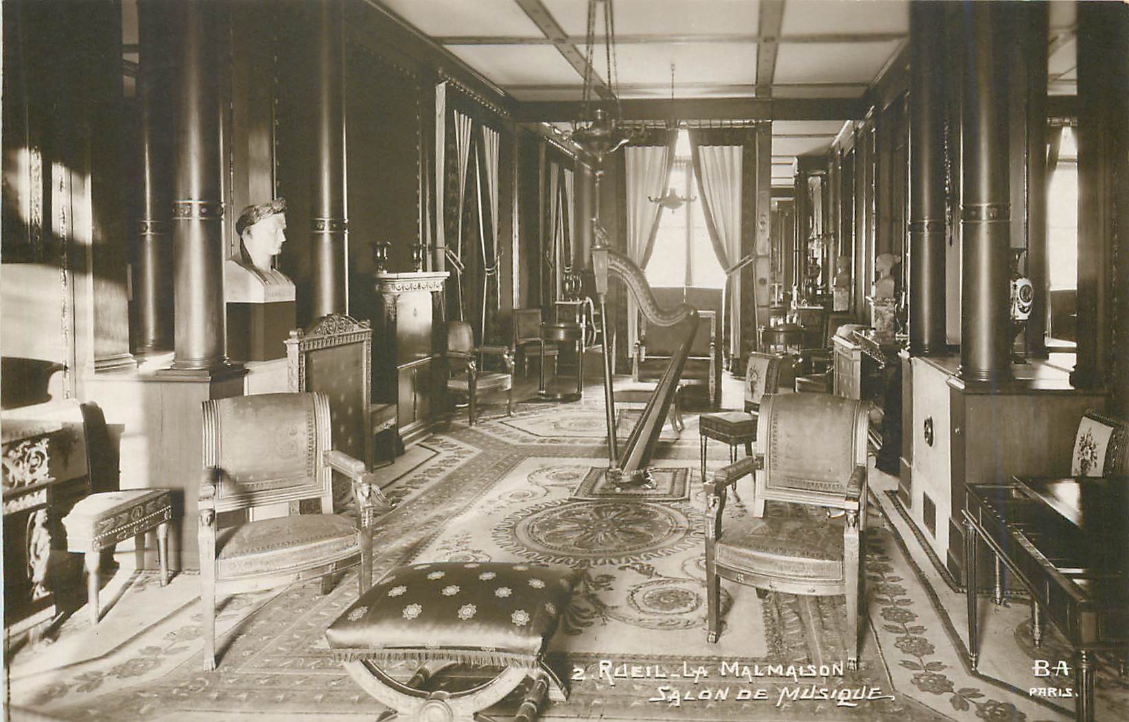 CPA RUEIL LA MALMAISON - SALON DE MUSIQUE