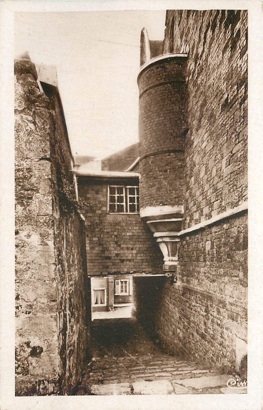 CPA ST-VALERY-sur-SOMME (Somme) Passage de St-Martin