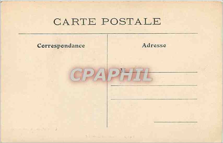 CPA PARIS - Place du Chatelet — Rückseite