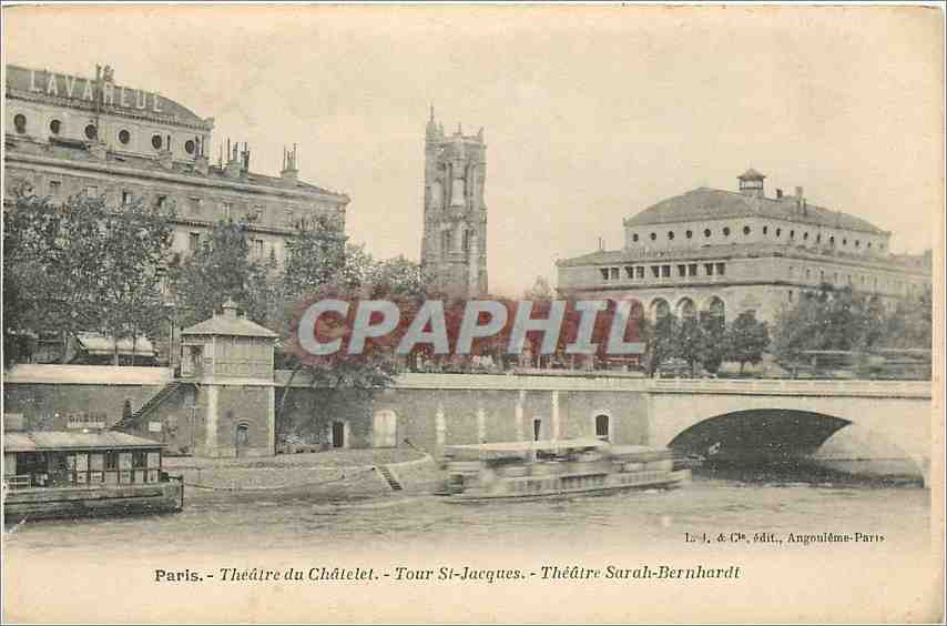CPA PARIS - Théatre du Chatelet