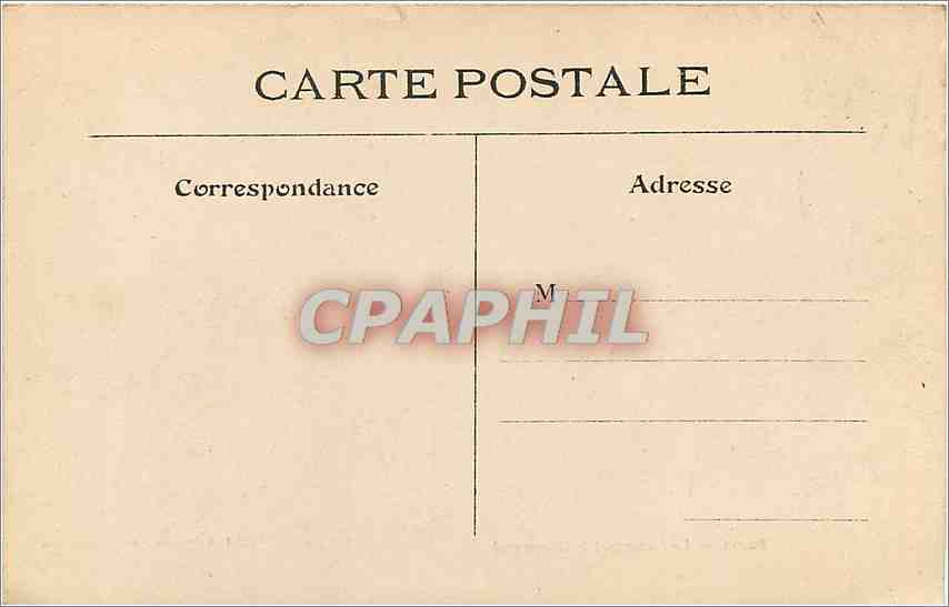 CPA PARIS - Le Louvre et le Carroussel — Rückseite
