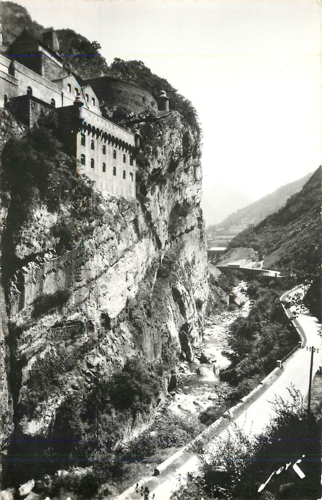 Vallée d'Aspe (B-P.) — Le fort du Pourtalet et le chemin de ronde — Édition Jove Pat'