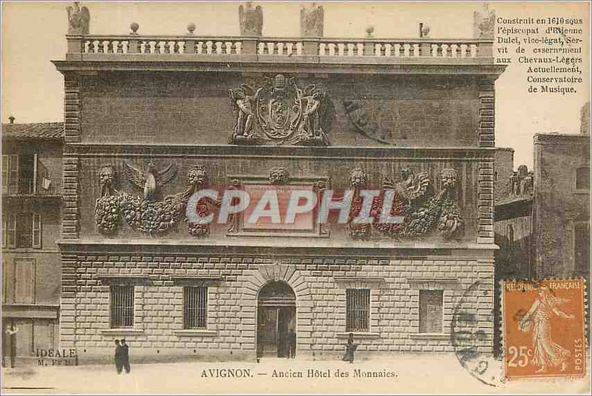 CPA AVIGNON - Ancien Hotel des Monnaies