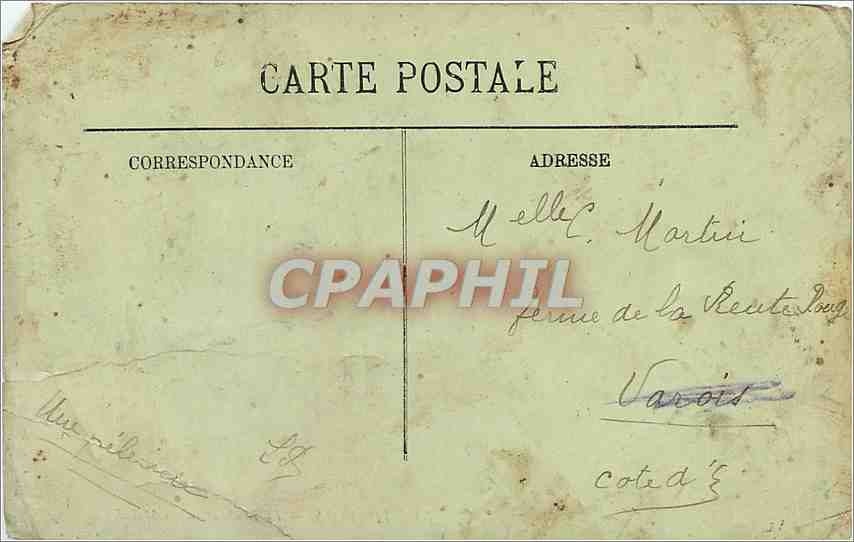 CPA LOURDES - La bénédiction des malades — Verso