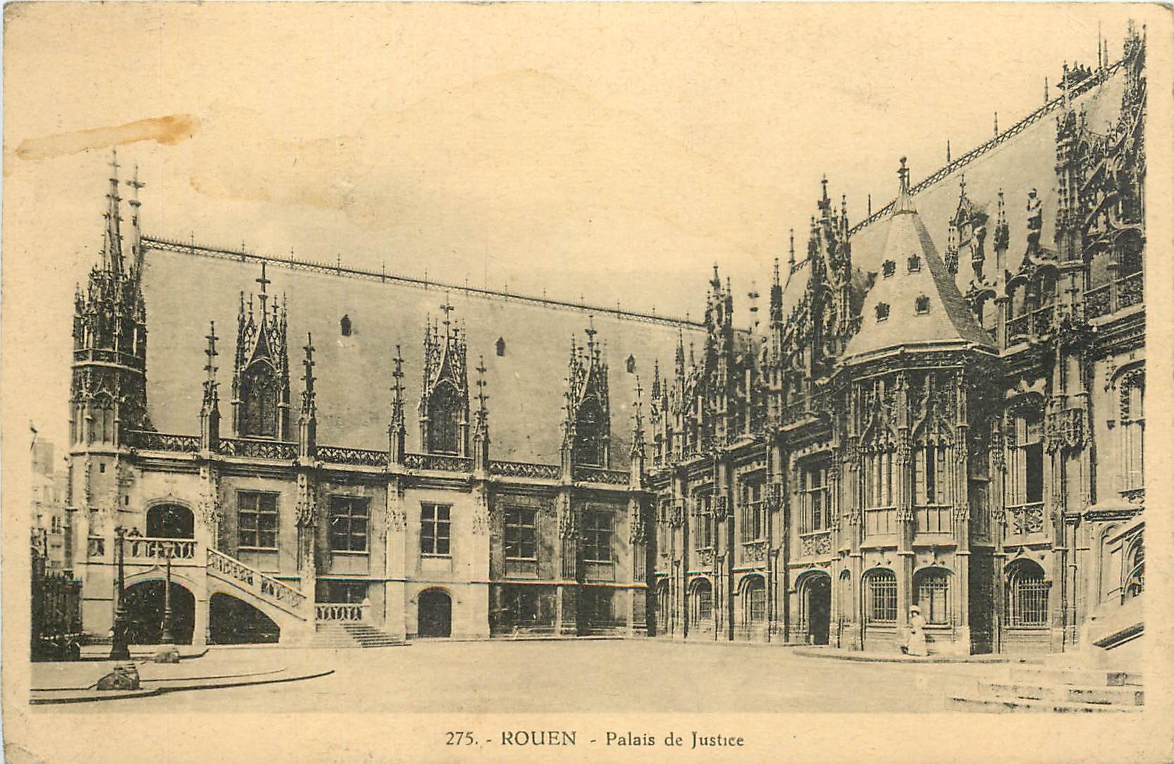 CPA ROUEN -Palais de Justice