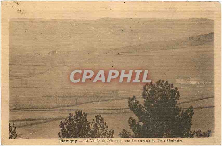 Flavigny — La Vallée de l'Ozorain, vue des terrasses du Petit Séminaire