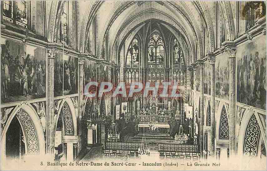 CPA Basilique de Notre-Dame de Sacré-Cœur 