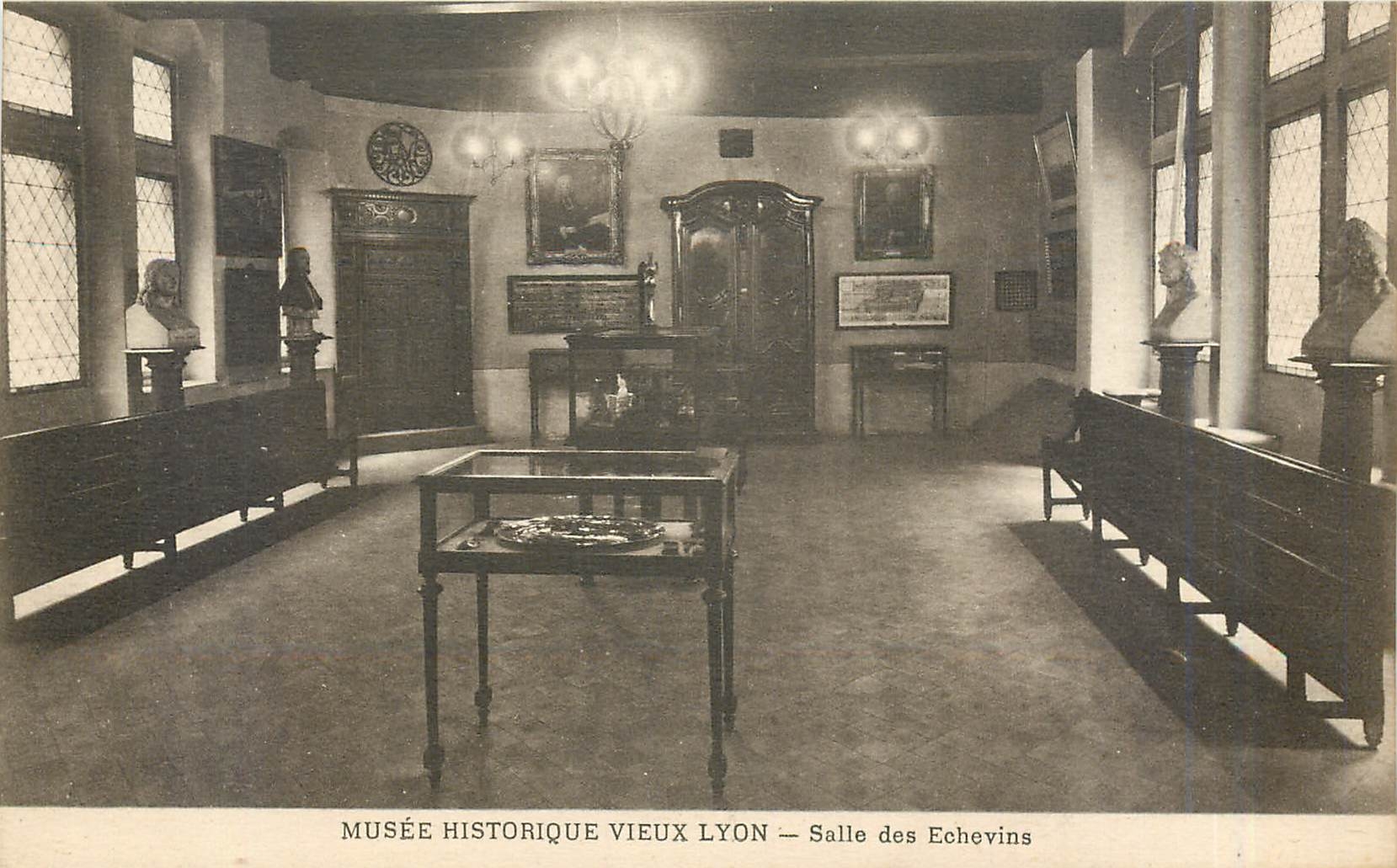 CPA MUSEE HISTORIQUE VIEUX LYON Salle des Echevins