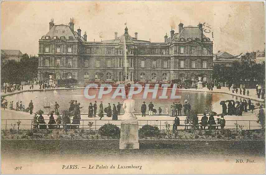 CPA PARIS Le Palais du Luxembourg