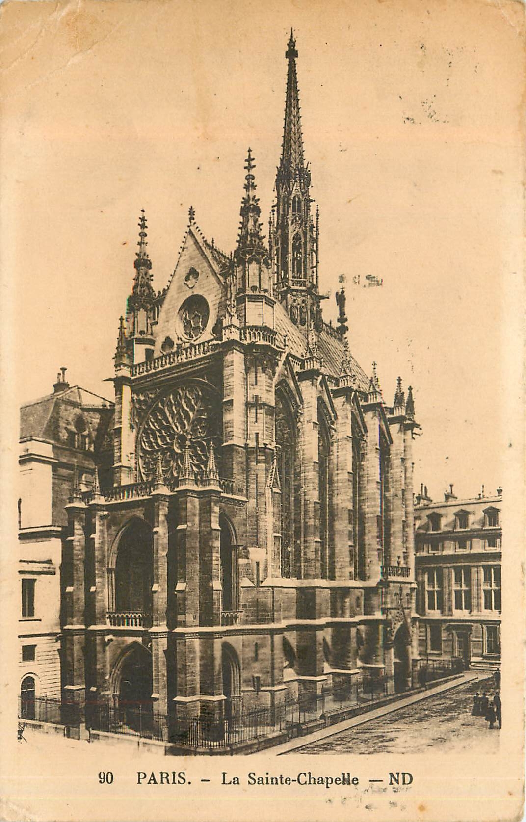 CPA PARIS - La Sainte Chapelle