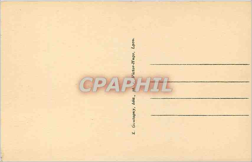Francheville-le-Bas (Rhône) — Le Pont Neuf — n° 2.473 — Verso
